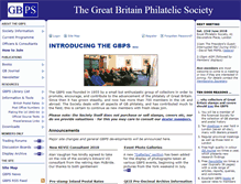 Tablet Screenshot of gbps.org.uk